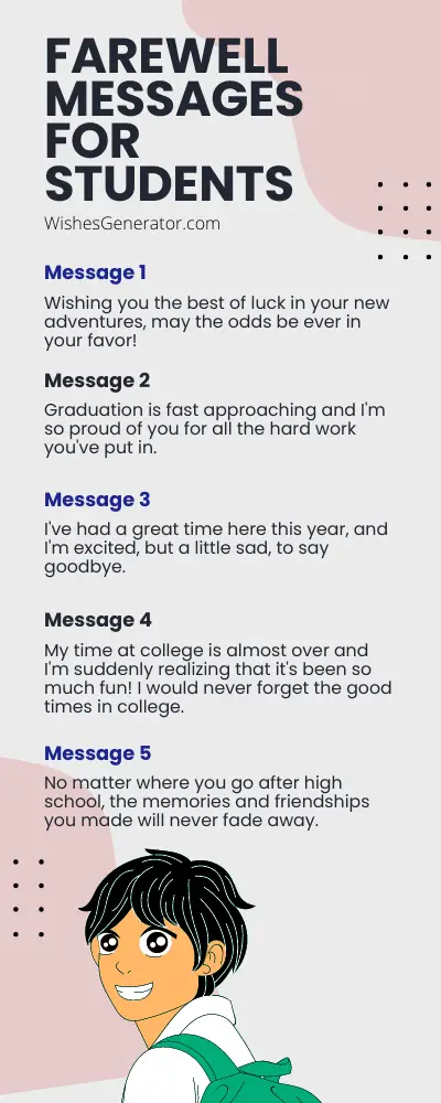 Farewell Messages for Students
