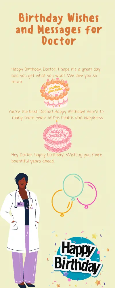 Birthday Wishes and Messages for Doctor – Happy Birthday Doctor