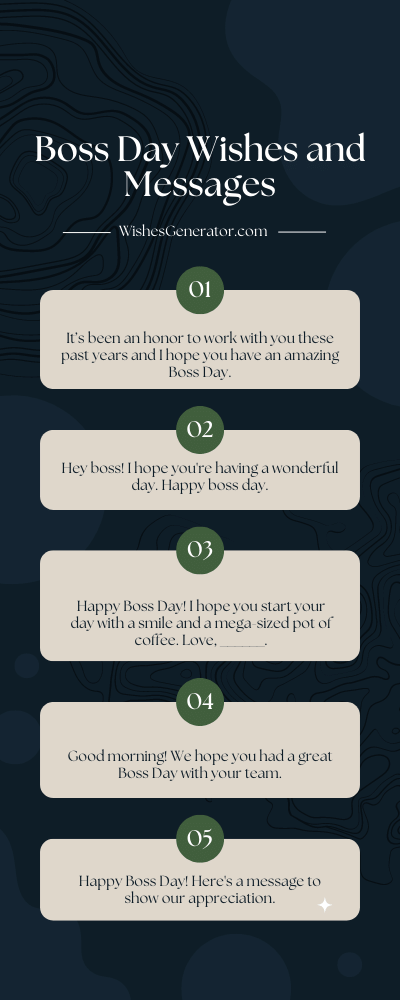 61 Boss Day Wishes and Messages