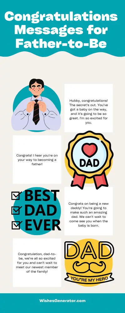 Congratulations Messages for Father-to-Be