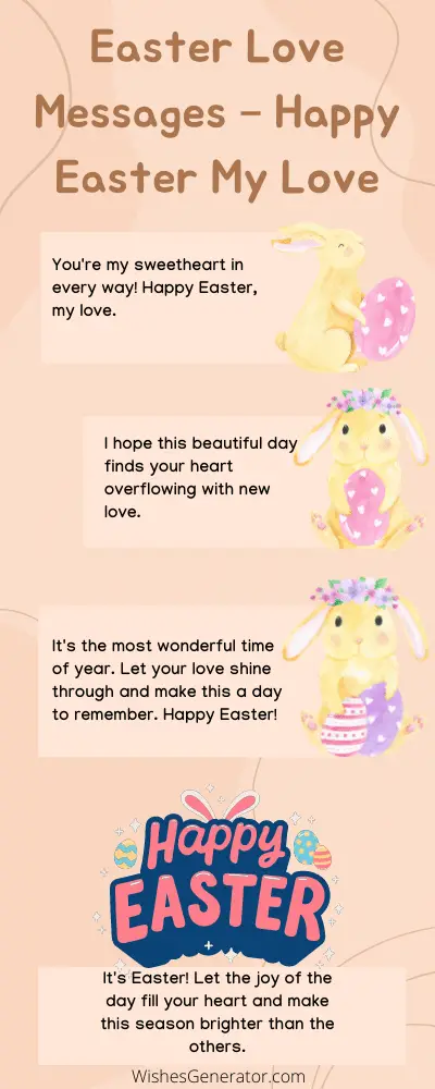Easter Love Messages – Happy Easter My Love