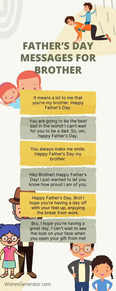 Father’s Day Messages for Brother