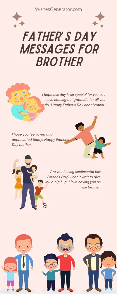 Father’s Day Messages for Brother
