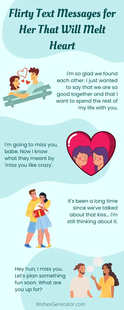 Flirty Text Messages for Her That Will Melt Heart