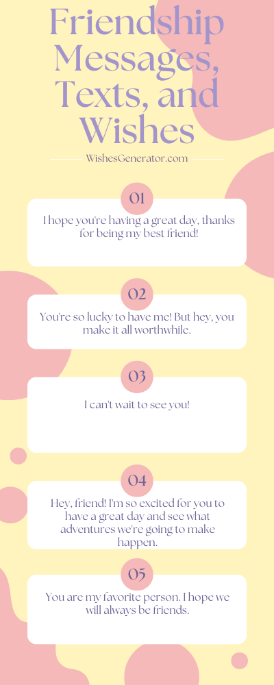 78 Funny (and Not So Funny) Friendship Messages, Texts, and Wishes