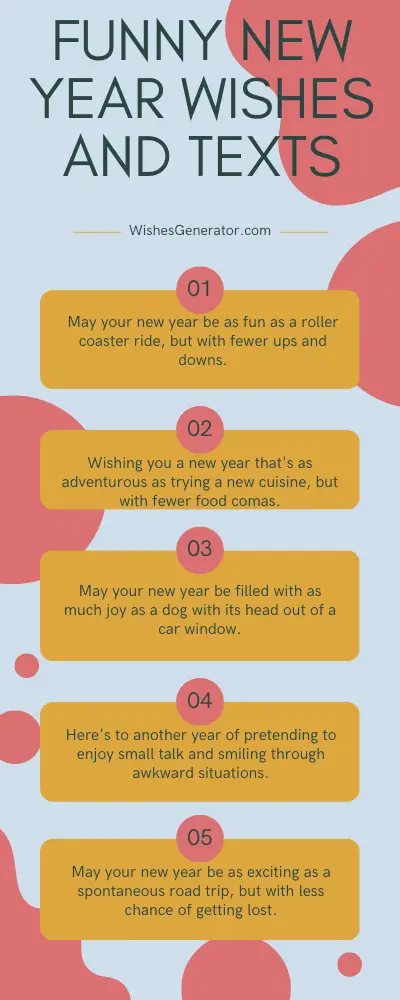 Funny New Year Wishes and Texts