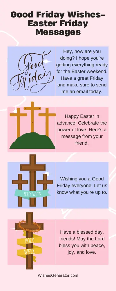 Good Friday Wishes- Easter Friday Messages
