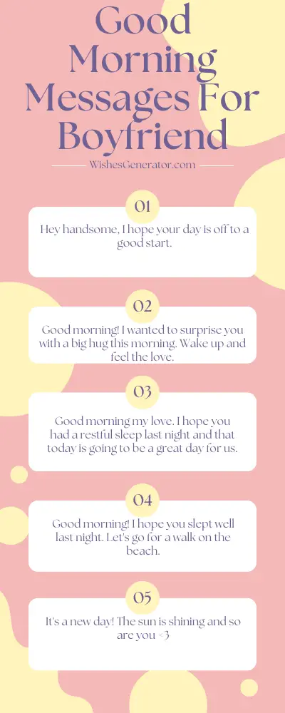 66 Good Morning Messages For Boyfriend – Morning Wishes for Him