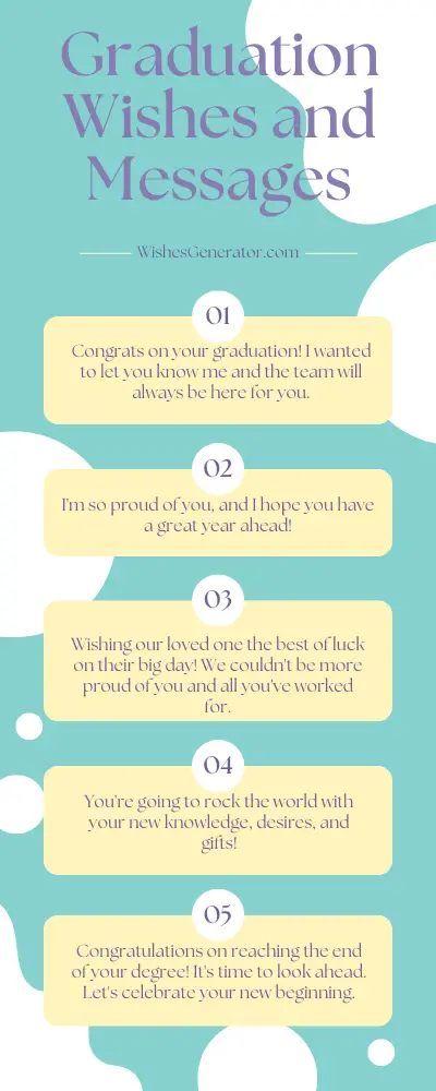 Graduation Wishes and Messages