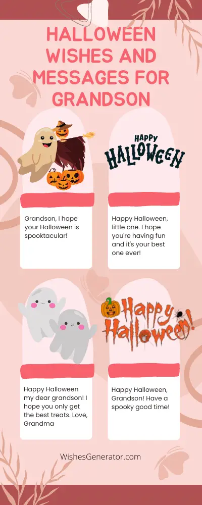 Halloween Wishes and Messages for Grandson