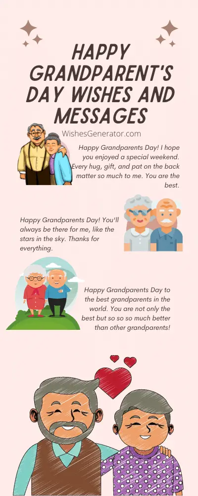 Happy Grandparent's Day Wishes and Messages