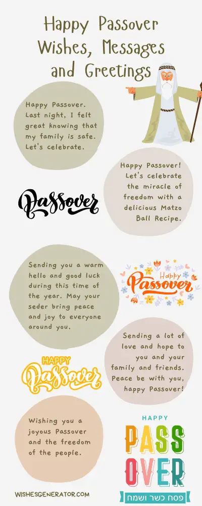 Happy Passover Wishes, Messages and Greetings