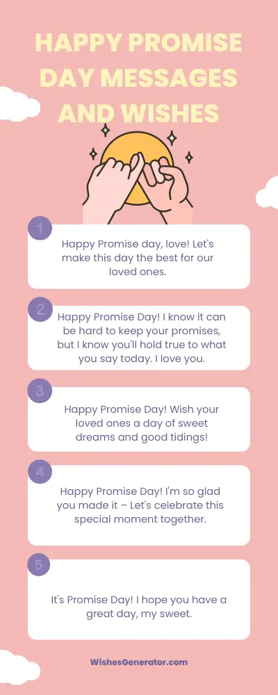 Happy Promise Day Messages and Wishes