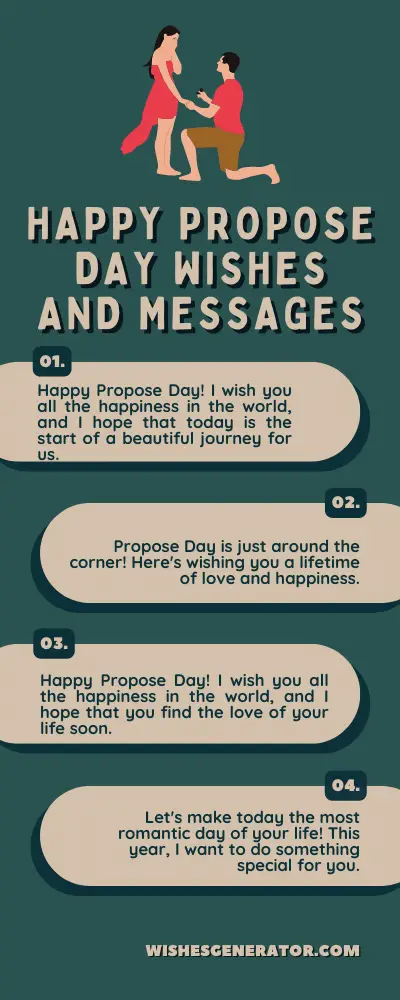 Happy Propose Day Wishes and Messages