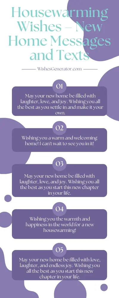 Housewarming Wishes – New Home Messages and Texts