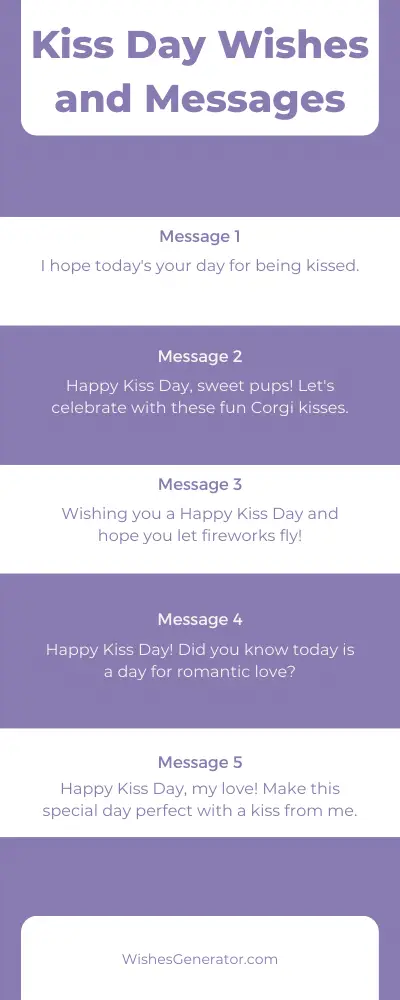 70 Kiss Day Wishes and Messages