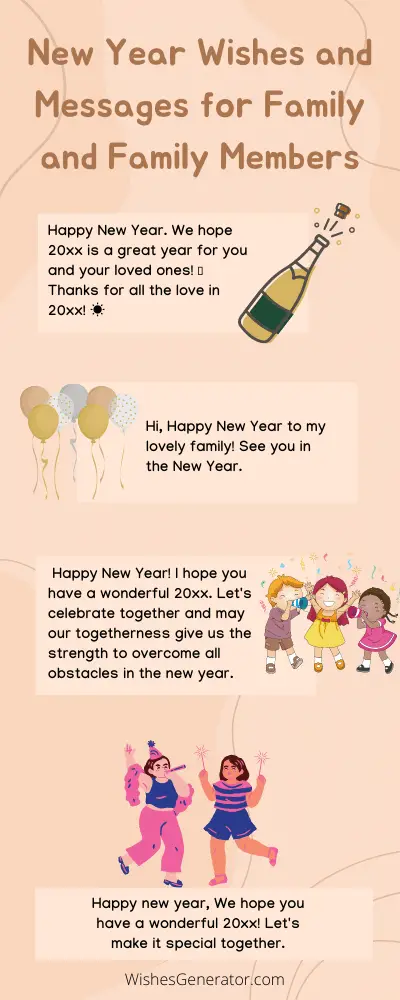 New Year Wishes and Messages for Family and Family Members