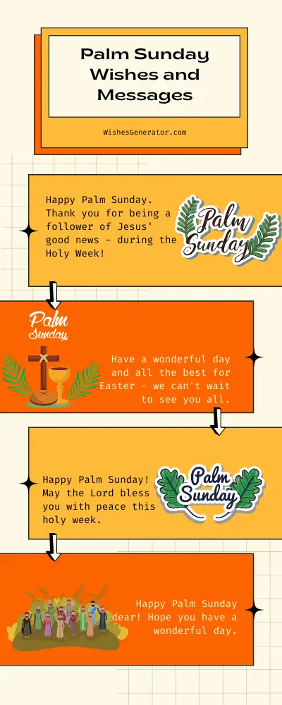 Palm Sunday Wishes and Messages