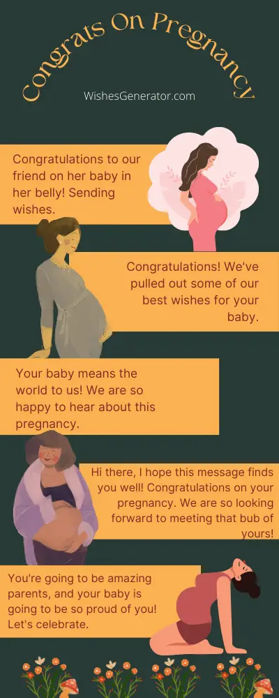 Pregnancy Wishes for Friend – Congratulations on Pregnancy