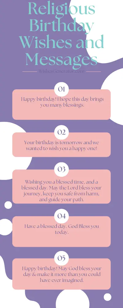 67 Religious Birthday Wishes and Messages