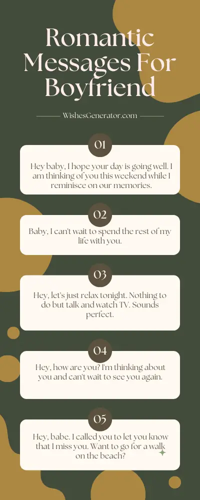 Romantic Messages For Boyfriend – Love Texts
