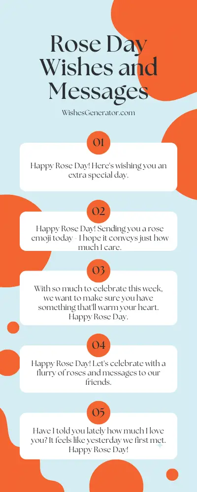 Rose Day Wishes and Messages
