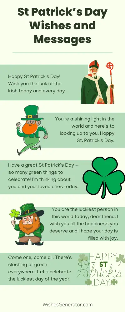 St Patrick’s Day Wishes and Messages