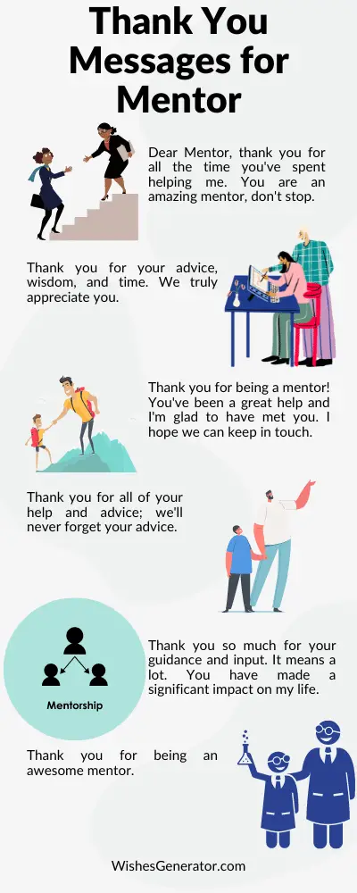 Thank You Messages for Mentor
