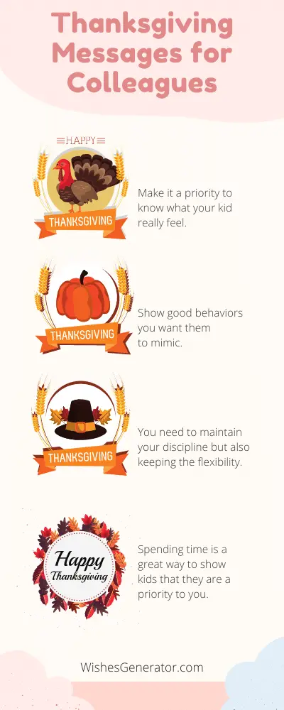 Thanksgiving Messages for Colleagues
