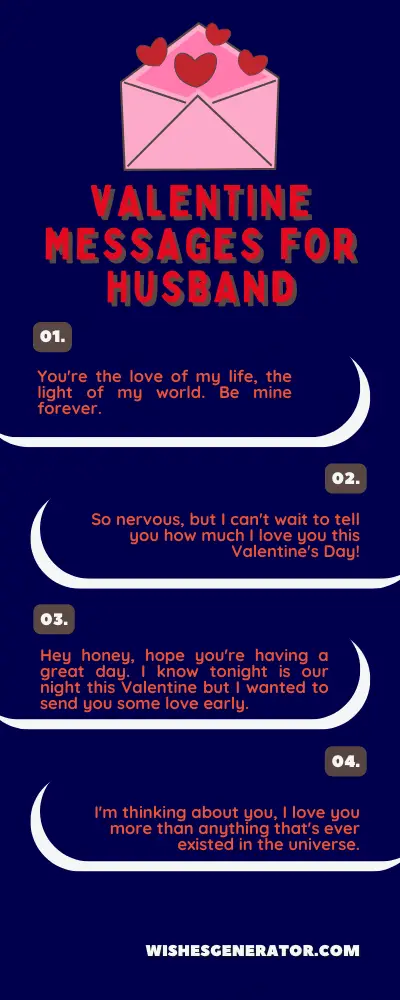 Valentine Messages for Husband