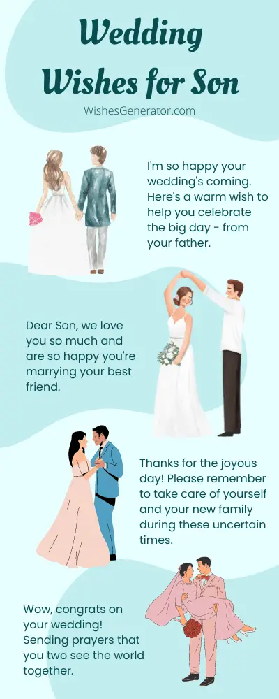 Wedding Wishes for Son