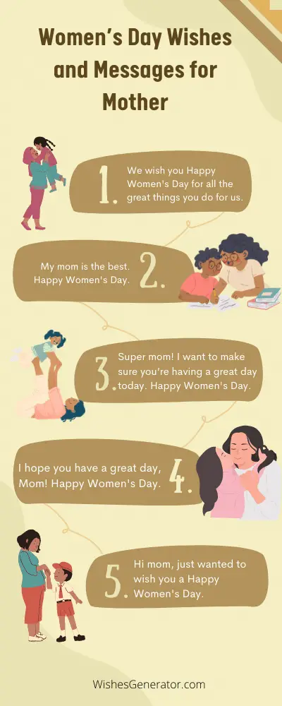 Women’s Day Wishes and Messages for Mother
