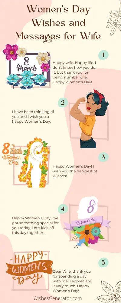 Women’s Day Wishes and Messages for Wife