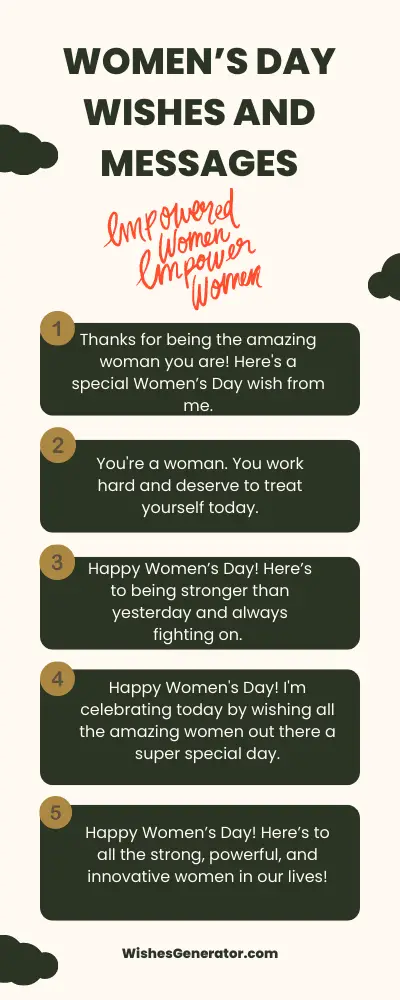 Women’s Day Wishes and Messages
